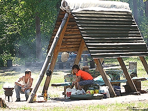 В выходные в пикник-зонах многолюдно. Фото Максима Люкова