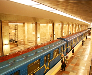 В Киевском метрополитене остановились поезда.
Фото с сайта www.metro.kiev.ua
