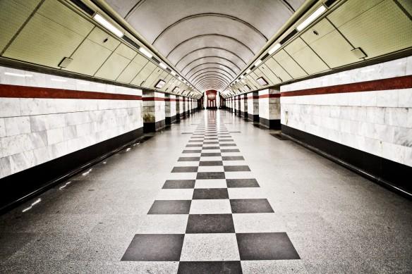 Станция "Сырец" считается одной из самой красивой в киевской "подземке". Фото с сайта gloss.ua.