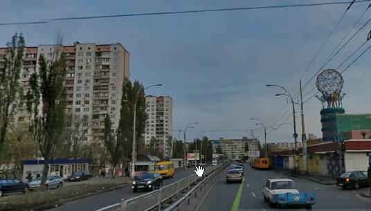 Улица маршала Малиновского исчезнет с карты Киева. Фото с сайта maps.yandex.ru.