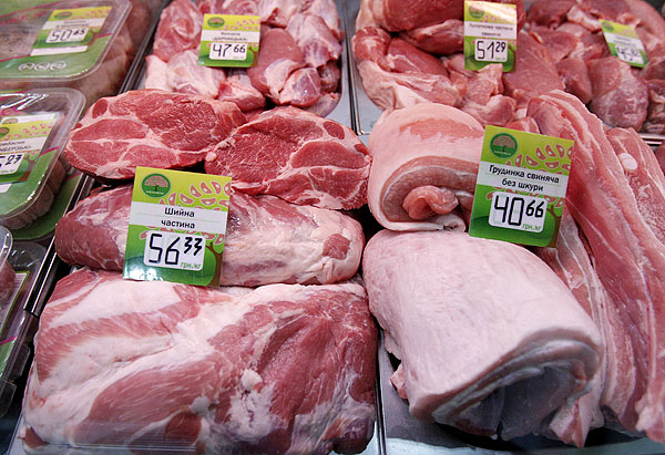 В Киеве откроют сети фирменных мясных магазинов от мэрии. Фото КГГА