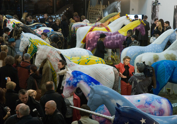 На "Horse-Parade" пришли многие столичные знаменитости. Фото Дмитрия Никонорова