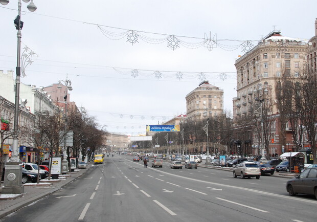 На Крещатике гулять лучше, чем на Красной площади. Фото Николая Лещука