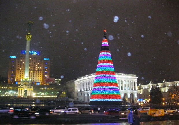 А как вам дизайн главной елки страны? Фото Ольги Кромченко