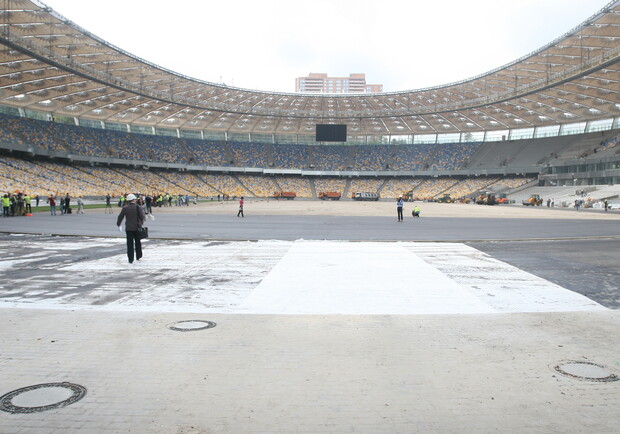 НСК "Олимпийский" очень изменился с момента открытия. Фото Антона Лущика