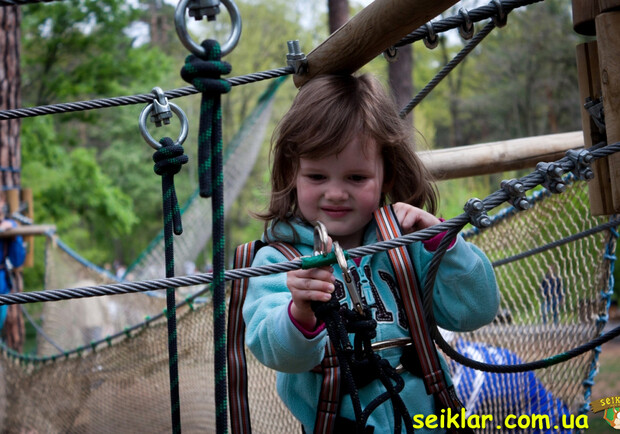 Проводите выходной вместе с детьми в веревочном парке Seiklar! Фото предоставлено организаторами