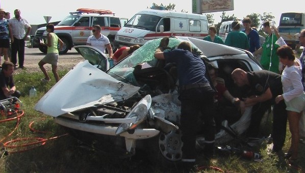 В аварии под Симферополем разбились киевляне. Фото с сайта 0652.ua