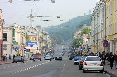 Улица Сагайдачного станет пешеходной зоной. Фото nostalgia.kiev.ua