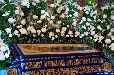 Плащаница Пресвятой Богородицы приедет в Украину в середине сентября