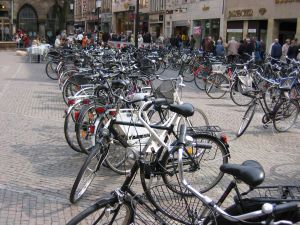 В столице обустроят две сотни парковок для велосипедов. Фото с сайта sxc.hu