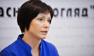 Бонаренко высказала свое мнение. Фото с сайта partyofregions.org.ua