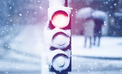 Вчера из-за морозов в Киеве не работали десятки светофоров. Фото с сайта kiddyzoom.com