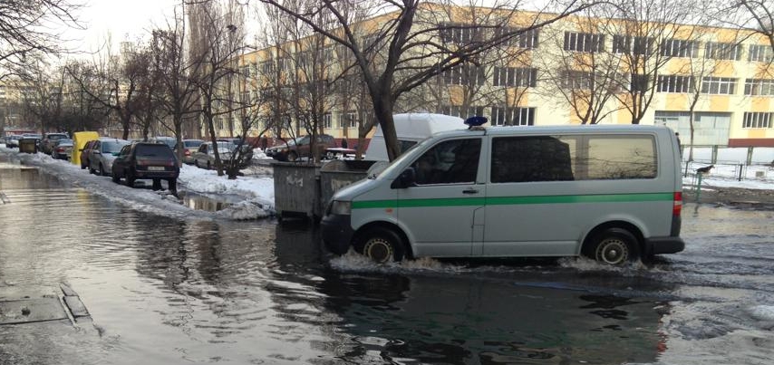 Настоящий потоп. Фото: Алексей Курпас