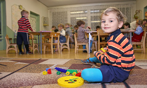 В Киеве началась регистрация детей в дошкольные учреждения. Фото: begemot.dp.ua