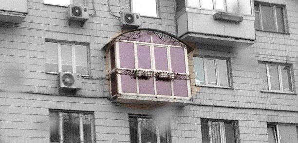 "Все балконы как балконы, а я принцесса" Фото: ic.pics.livejournal.com