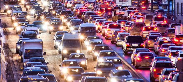 Новость - События - Транспортный коллапс: по городу зафиксированы девятибальные пробки