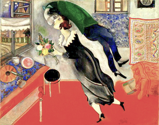 Марк Шагал “День рождения” 1915 год