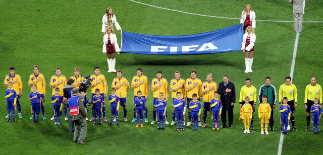 Сборная Украины попала в плей-офф. Фото: dynamo.kiev.ua
