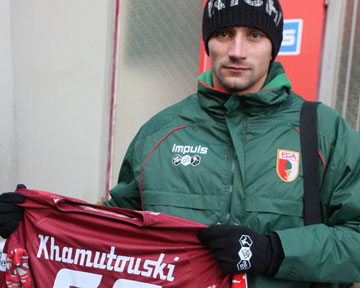 Фото с сайта podrobnosti.ua
 Хомутовский так и не смог стать вратарем №1 в немецком клубе.