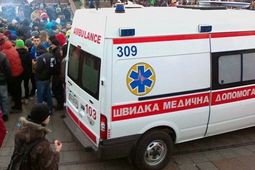 Мужчина умер в карете скорой. Фото с сайта thekievtimes.ua