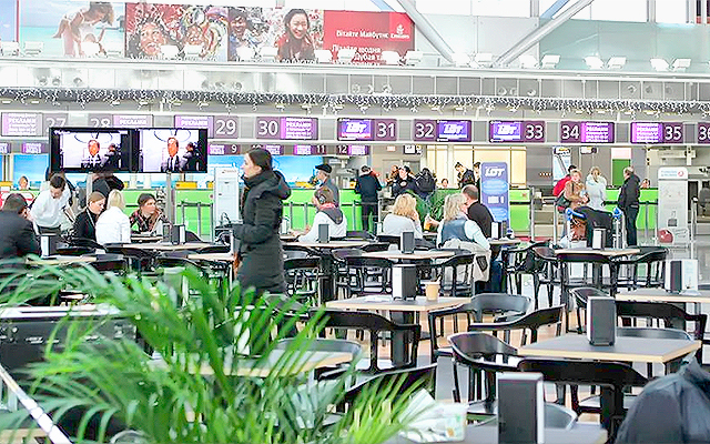 Борисполь открыл новые кафе, где можно перекусить перед  рейсом. Фото с официальной страницы аэропорта на Фейсбуке.