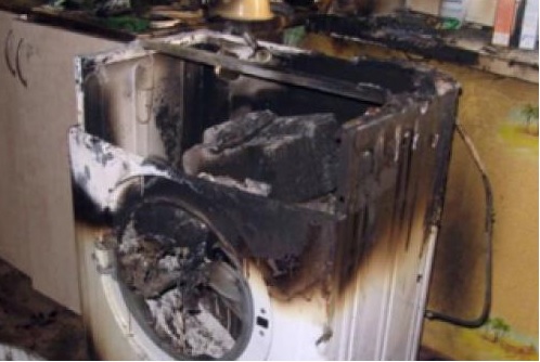 У Киевлянки загорелась стиральная машина. Фото с сайта pro-goroda.ru