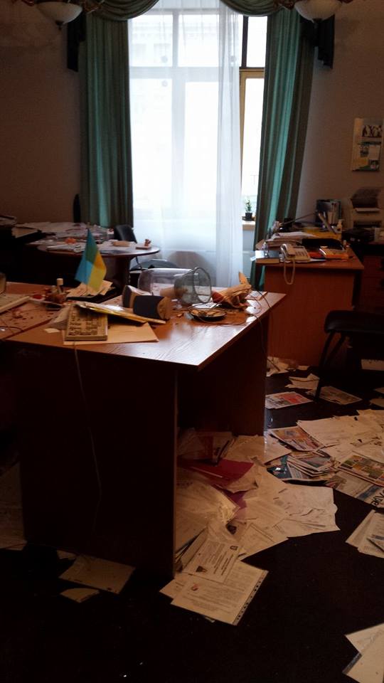 Так сейчас выглядят кабинеты в мэрии. Фото Светланы Одаренко, Facebook