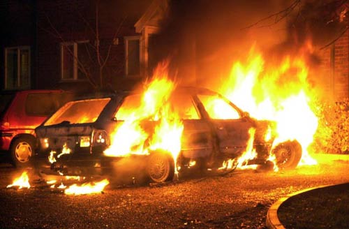 В Киеве горели два авто. Фото с сайта auto-cub.ru