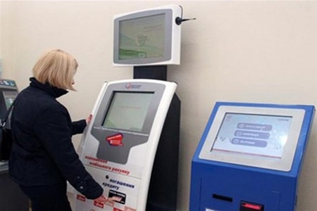 На Оболони украли терминал. Фото с сайта ntv.ru