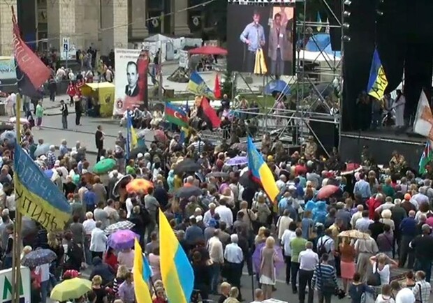 На Майдане собралось пятое Вече. Фото с сайта kp.ua
