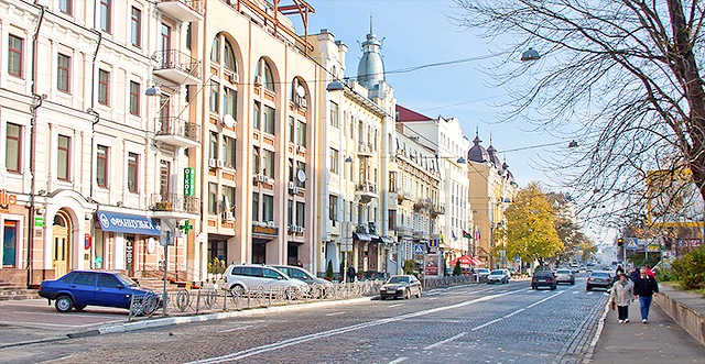В Киеве перекроют улицу Богдана Хмельницкого. Фото с сайта architector.ua.