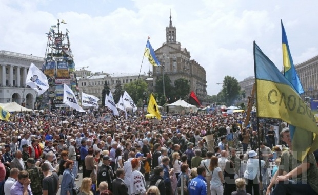 На Майдане сегодня пройдет очередное вече. Фото УНИАН