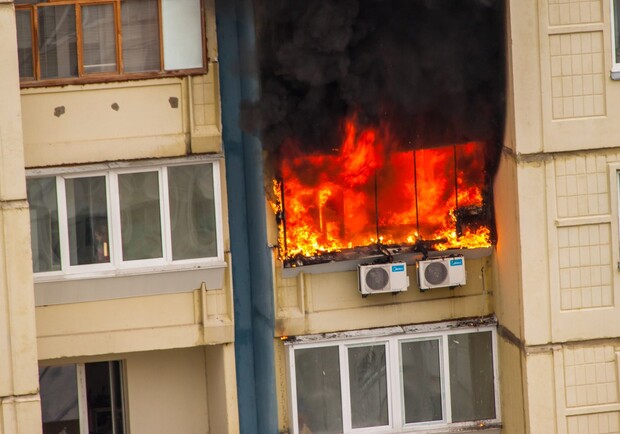 Квартира Лилии сгорела дотла. Фото со страницы Лилии Багировой во "Вконтакте".