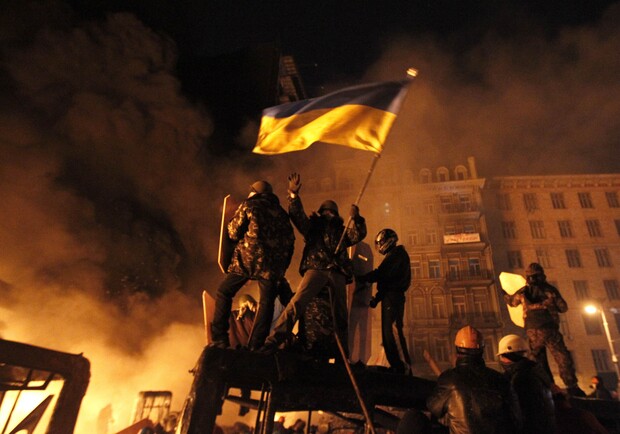 Новость - События - Погибшему на Майдане парню открыли памятник в центре Киева