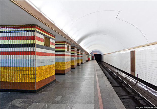 Станция метро Шулявская. Фото с сайта tov_tob.livejournal.com.