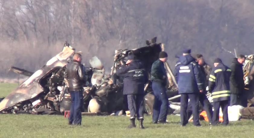 Новость - События - По факту падения вертолета под Киевом начато расследование