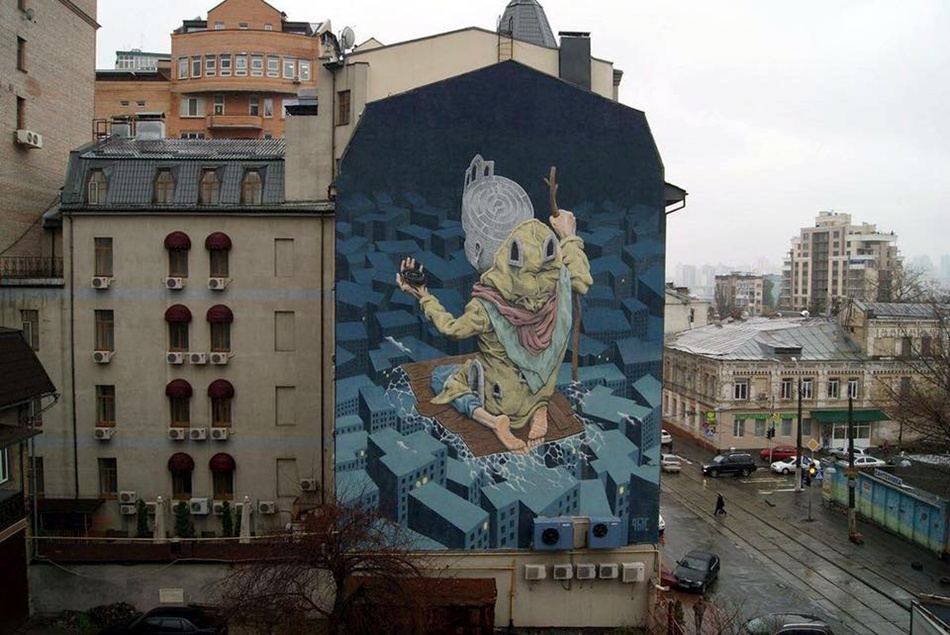 Новость - События - В Киеве потребовали закрасить мурал по необычной просьбе