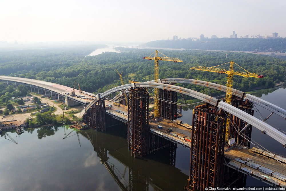 Новость - Транспорт и инфраструктура - Амбициозные планы: когда достроят Подольский мост