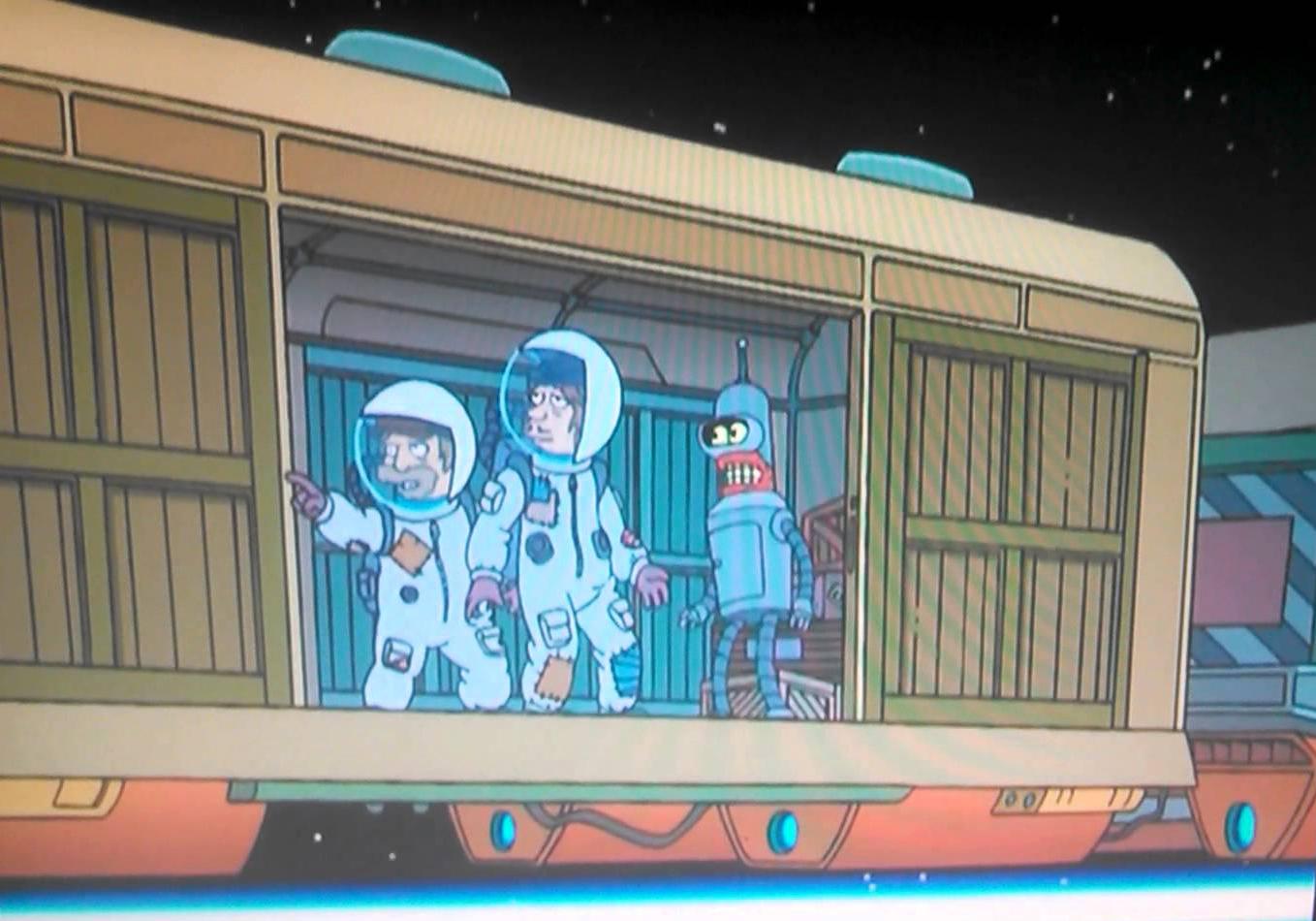 Кадр из мультфильма "Футурама"