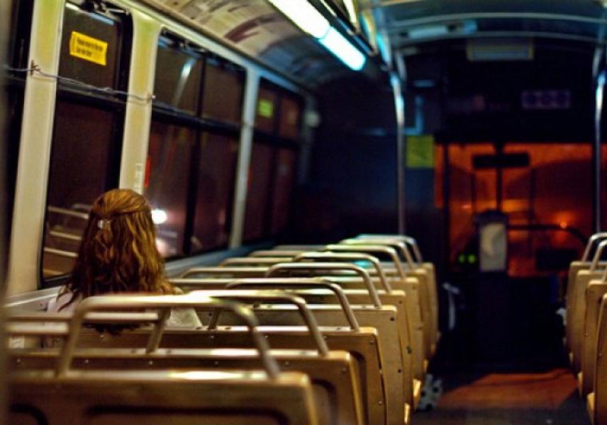 Новость - Транспорт и инфраструктура - Фотофакт: в Киеве замечен вежливый троллейбус