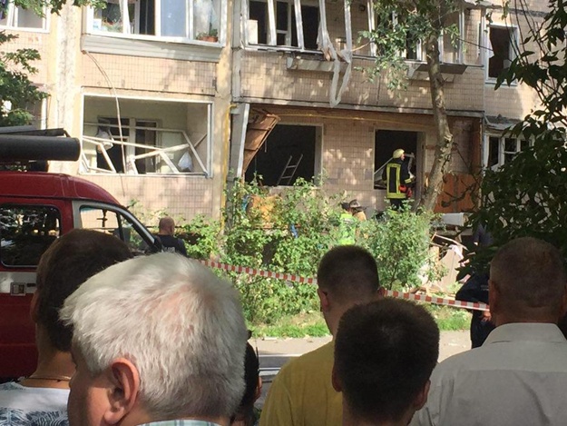 Новость - События - Жителям взорвавшегося дома в Голосеево предоставили временное жилье
