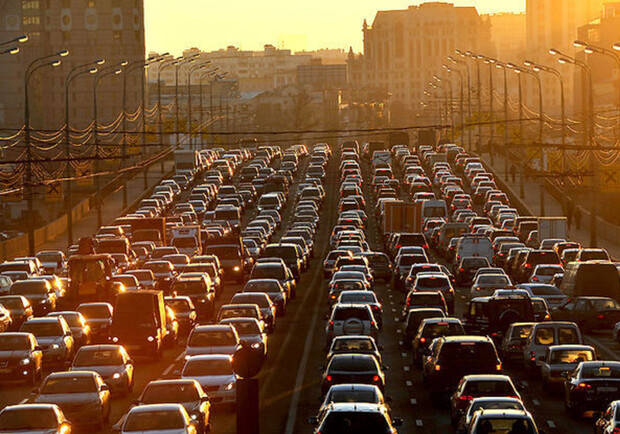 Новость - Транспорт и инфраструктура - Куда не стоит ехать: где сейчас пробки в Киеве