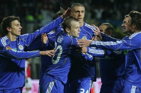 Наконец-то "бело-синие" начали побеждать.
Фото с сайта sport.segodnya.ua