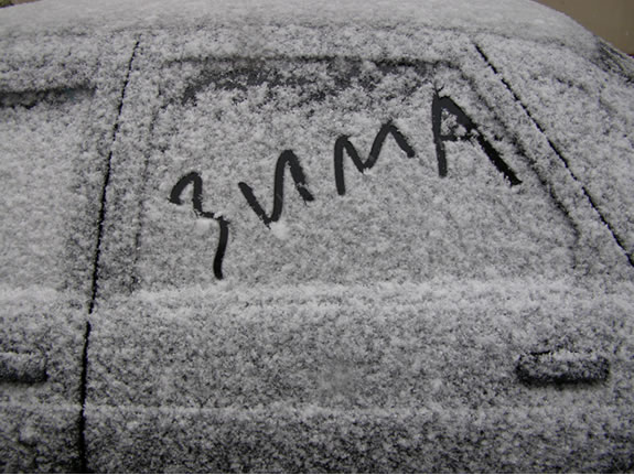 В Киев пришла зима.
Фото с сайта sobiratelzvezd.ru