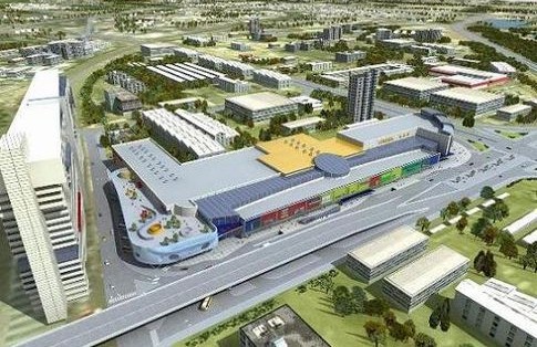 По плану, новый ТРЦ "Петровка" будет выглядеть именно так. Фото с сайта segodnya.ua 