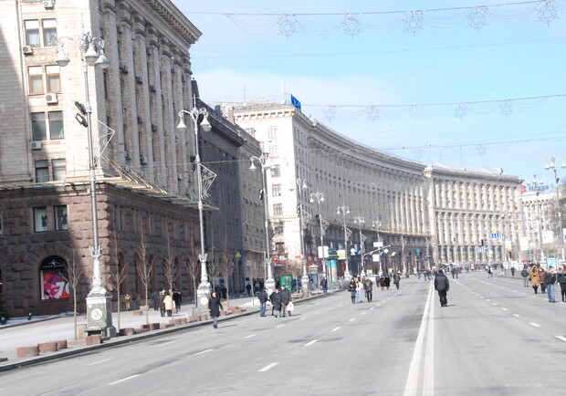 От перестройки не защищен даже исторический центр Киева. Фото: Николай Лещук. 