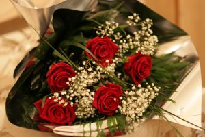 В День Святого Валентина спросом пользуются красные цветы. Фото sxc.hu  