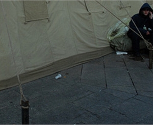 Палаточный городок на Майдане - удовольствие не из дешевых. Фото Таисии Стеценко