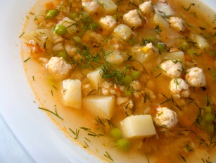 На приготовление супа потратите около 40 минут.