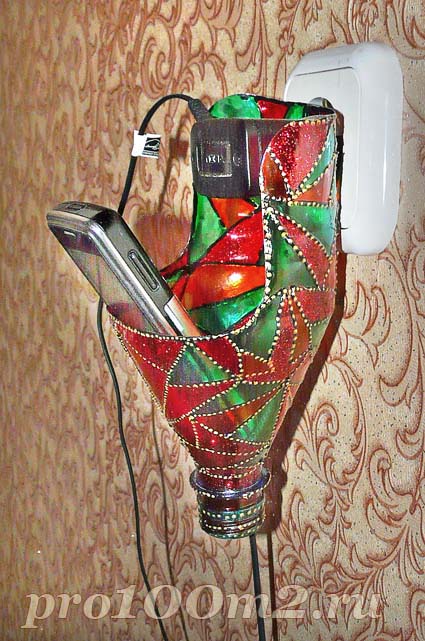 Подставка из бутылки. Фото: www.pro100m2.ru
